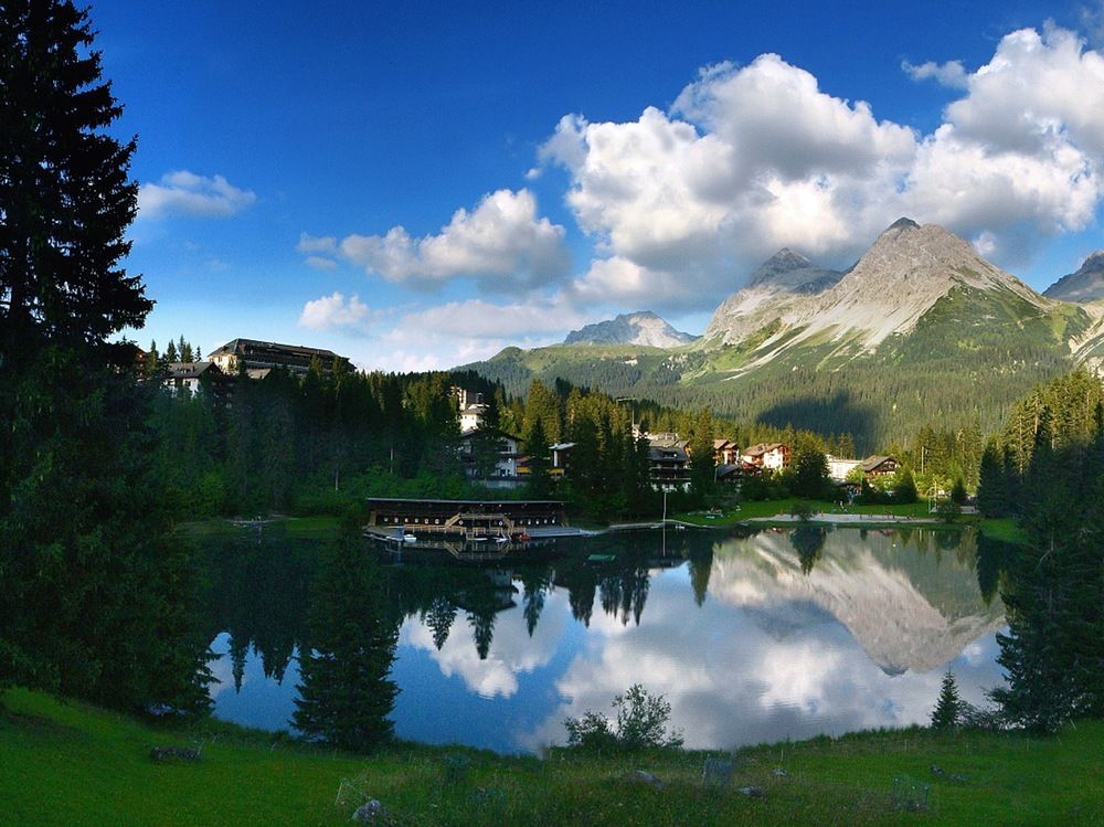 Hotel Seehof-アローザ エクステリア 写真